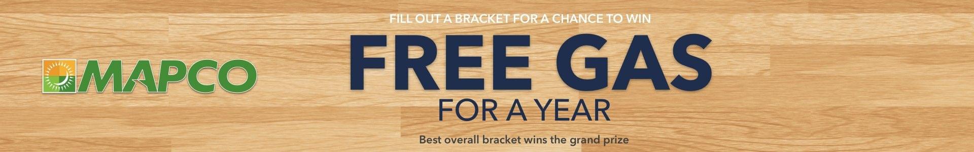 Mapco's - Win Free Gas for a Year - Tournament Bracket 2017