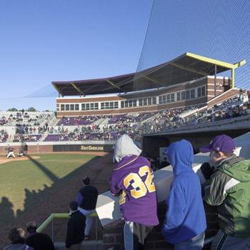 White No.23 LeClair ECU Baseball Tee - University Book Exchange